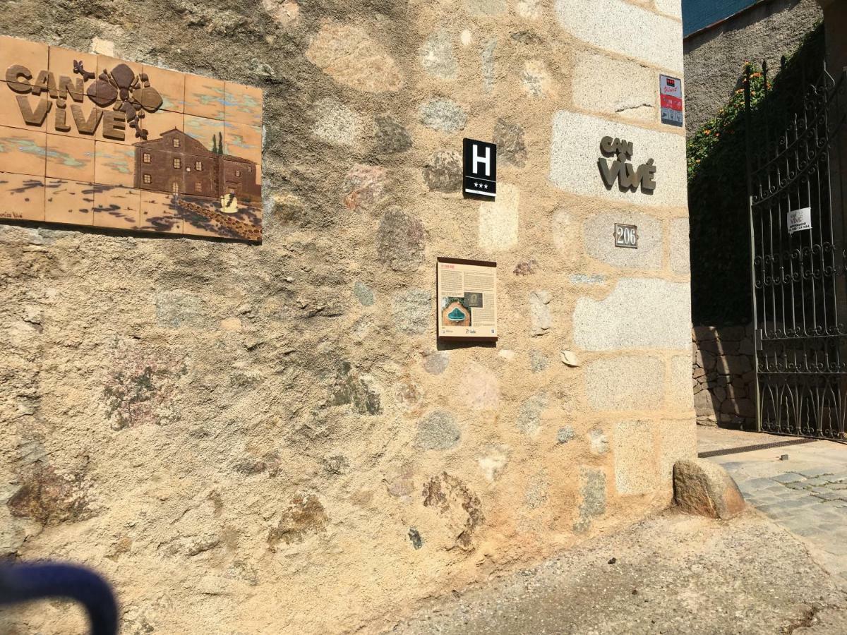 Hotel Masia Can Vive Cabrera de Mar Exteriör bild